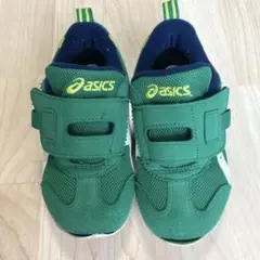 asics キッズ スニーカー グリーン　16.5cm