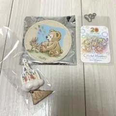 ディズニー　ダッフィー　20周年　キーホルダー　シール　コースター　まとめ売り