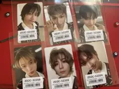 BOYNEXTDOOR BOYLIFE ユニバ 特典 6枚セット