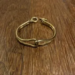 AGATHA ゴールドバングル ブレスレット