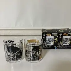 ［新品未使用］ドラゴンボールヒーローズ ガラスコップ 2個セット　箱付き
