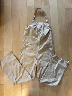ベージュオーバーオール 150センチ