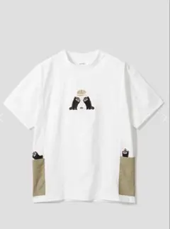 新品未使用　イカクナニコレ｜サイドポケットビッグシルエットTシャツ Lサイズ