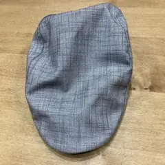 グレー ハンチング帽 調整可能