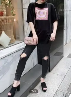 Rady シルキークラッシュデニム
