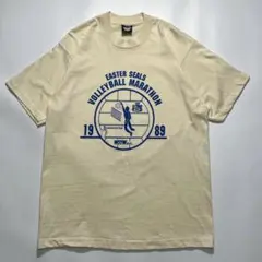 80s スクリーンスターズ USA製 ビンテージT L クリーム色 7006