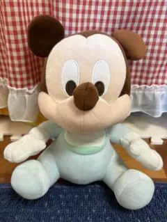 ミッキーマウス ぬいぐるみ 水色