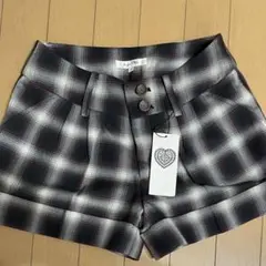 Jayro White チェック柄ショートパンツ 新品未使用 タグ付き