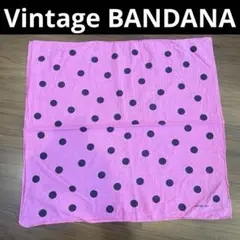 Vintage BANDANA ヴィンテージバンダナ スイカ柄