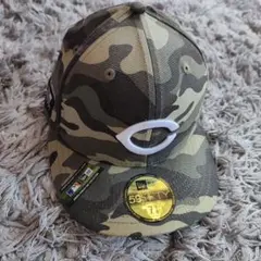 New Era 59FIFTY 迷彩キャップ 7 1/4