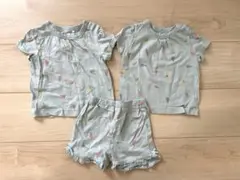 70-80cm半袖パジャマ上下3枚セット（西松屋）