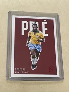panini nobility Pele サッカー カード 173/199 ペレ