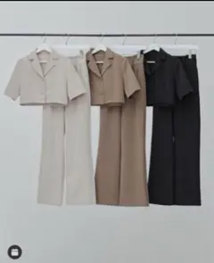 N WITH. 黒 セットアップ ジャケット パンツ フォーマル Mサイズ