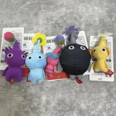 任天堂 ピクミン ぬいぐるみマスコット 5体セット
