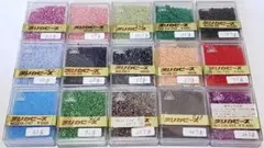 空102　デリカビーズ　20g角ケース　使用途中品　15個セット　お買い得品