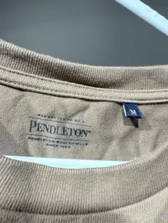 PENDLETON ベージュ ポケットTシャツ M