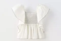 ZARA フリル Tシャツ