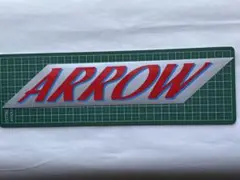 ARROW 大判　ロゴステッカー マフラー