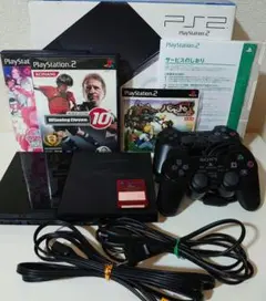 プレイステーション 2 本体　SCPH-90000　コントローラー等まとめ売り