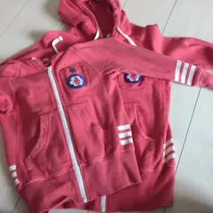 REDDYAPPLESEEDパーカー110サイズ姉妹お揃い