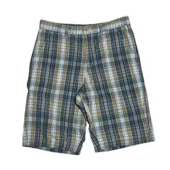 00s OLD UNIQLO check shorts cityboy