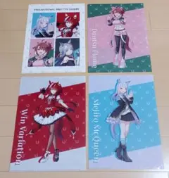ウマ娘　クリアファイル　4枚セット