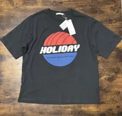 HOLIDAY発泡プリントTVシャツ