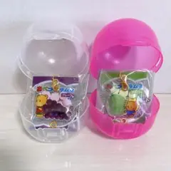 あべっ子ラムネ つながる シャカシャカマスコット メロン グレープ ガチャ