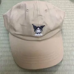 クロミ　ベースボールキャップ　野球帽　帽子　刺繍　サンリオ　カジュアル