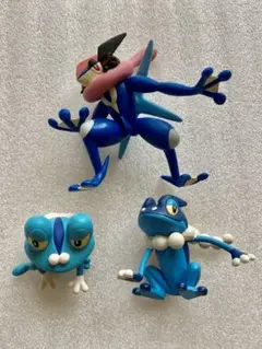 ポケモン　モンコレ　3種セット　ケロマツ　ゲコガシラ　ゲッコウガ