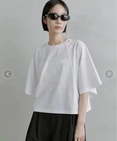 【限定お値下げ中】MIESROHE ミースロエ　強撚ワイドカットＴＯＰＳ