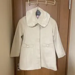メゾピアノ ベージュコート