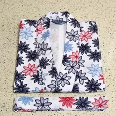 ガーゼおねまき 婦人用M 虹羽衣【新品未使用】①