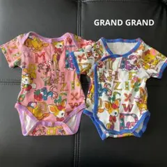 グラグラ　ロンパース　2着セット　肌着　ヒスミニ　ブリーズ　 JAM