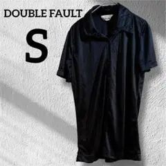 DOUBLE FAULT 【S】半袖黒シャツ