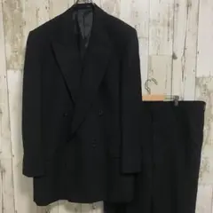Delu Homebre スーツ ダブル ジャケット パンツ セットアップ 黒