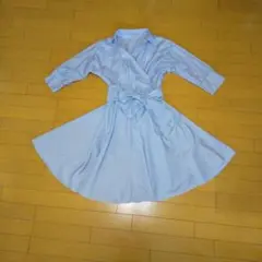 カシュクールワンピース