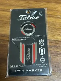 Titleist ツインマーカーブラック/レッド