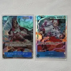 【ワンピカ 受け継がれる意志】ニューゲートSR パラレル + ヤマト SR