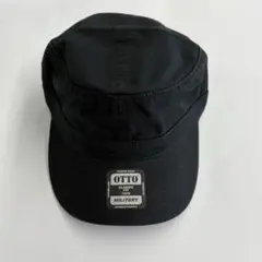 新品未使用 OTTO ワークキャップ ピグメントツイルキャップ 黒 ブラック