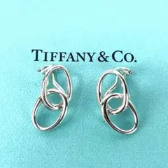 ✨美品✨Tiffany ティファニー ダブルループ イヤリング シルバー