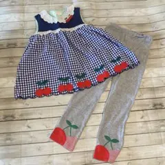 baby cheer チェリー さくらんぼ チュニック レギンス 110cm