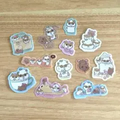 コロコロクリリン　フレークシール 12種セット