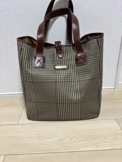 ラルフローレン ポロ トートバッグ グレンチェック