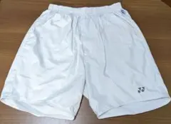 YONEX ホワイト ショートパンツ 【Sサイズ】