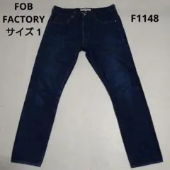 ◎FOB FACTORY F1148 デニム ナロー 5P ジーンズ サイズ1