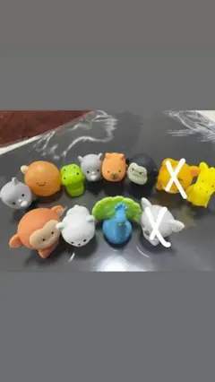 動物と野菜のおもちゃ