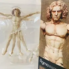 figma テーブル美術館 ダ・ヴィンチ 人体模型 スタンド付き 約30cm テーブル美術館】figma ウィトルウィウス的人体図 -の商品詳細