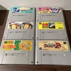 【ジャンク品】スーパーファミコン ソフト 6本セット③