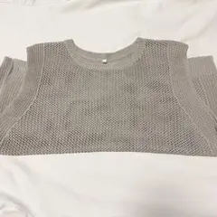 クロスチェーン・ニットジレ